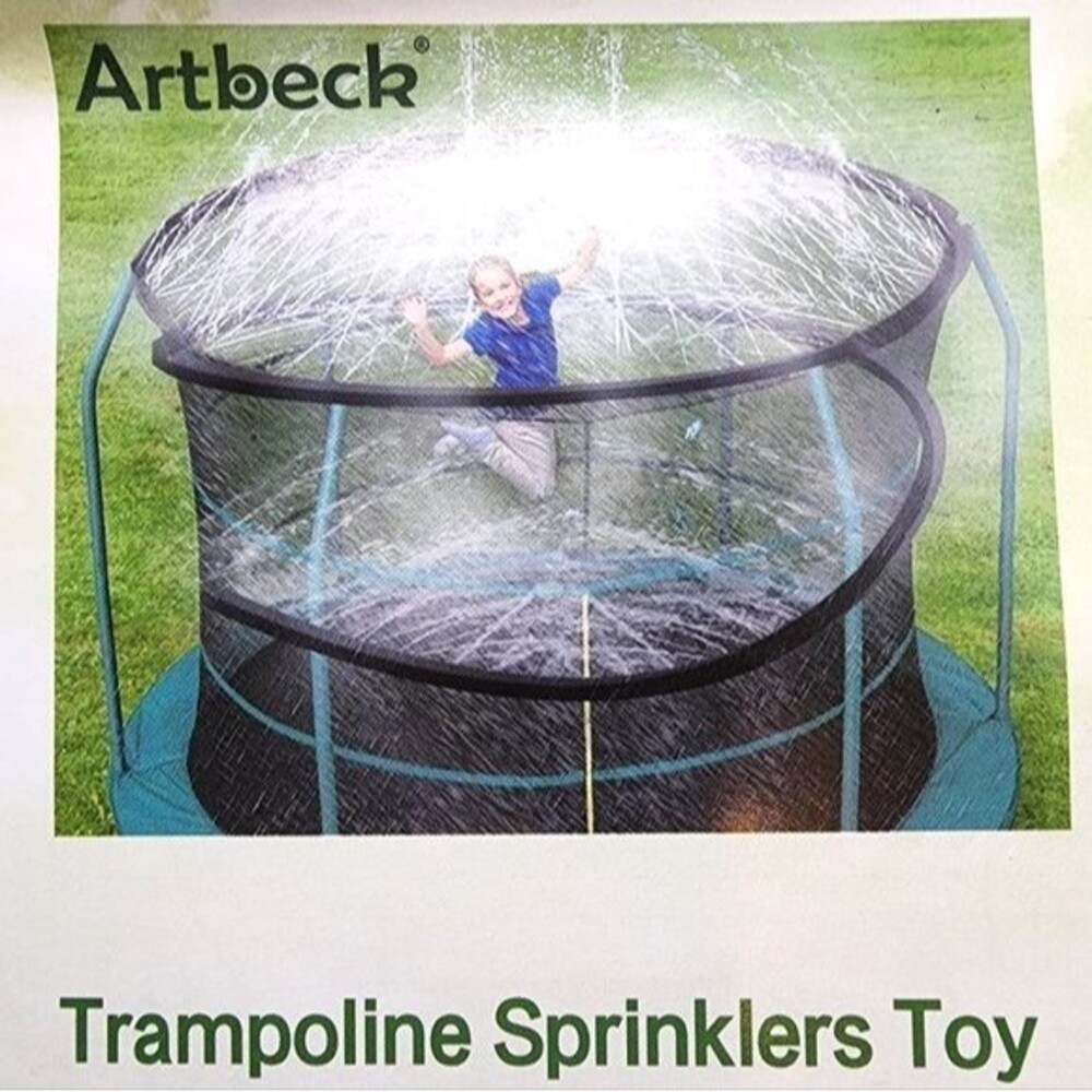 ArtBeck (Amazon)‎ 39ft.Blue Trampoline Sprinkler